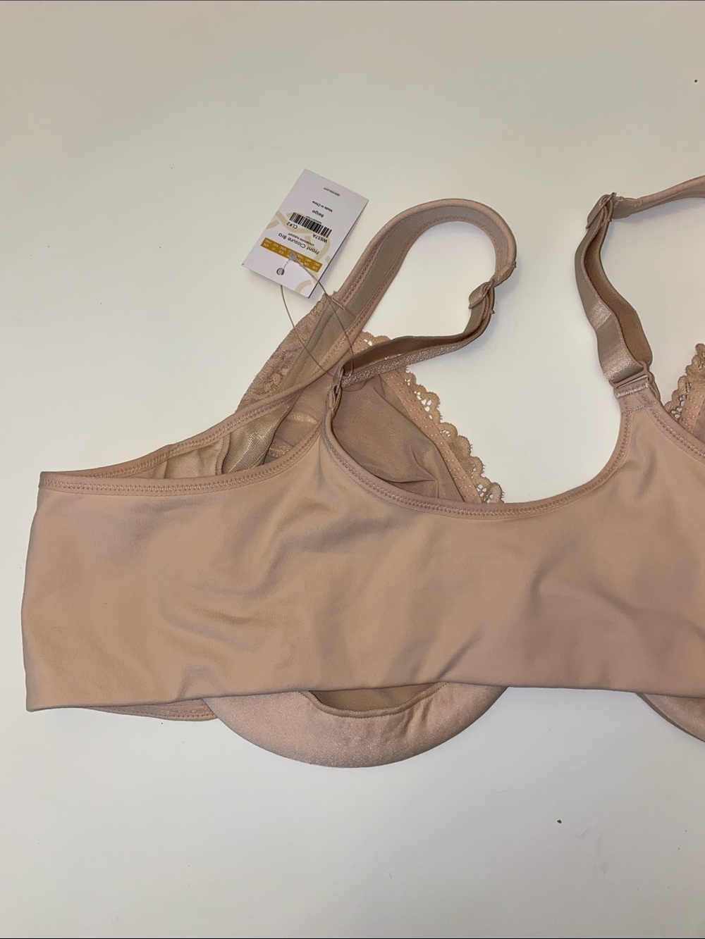 Delimira Front Closure Bra Beige 48C - Picture 3 of 4
